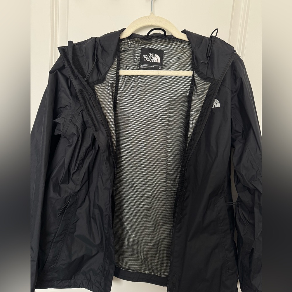 The North Face Women’s DryVent Hooded Rain Jacket Black Size Medium - Picture 2 of 13